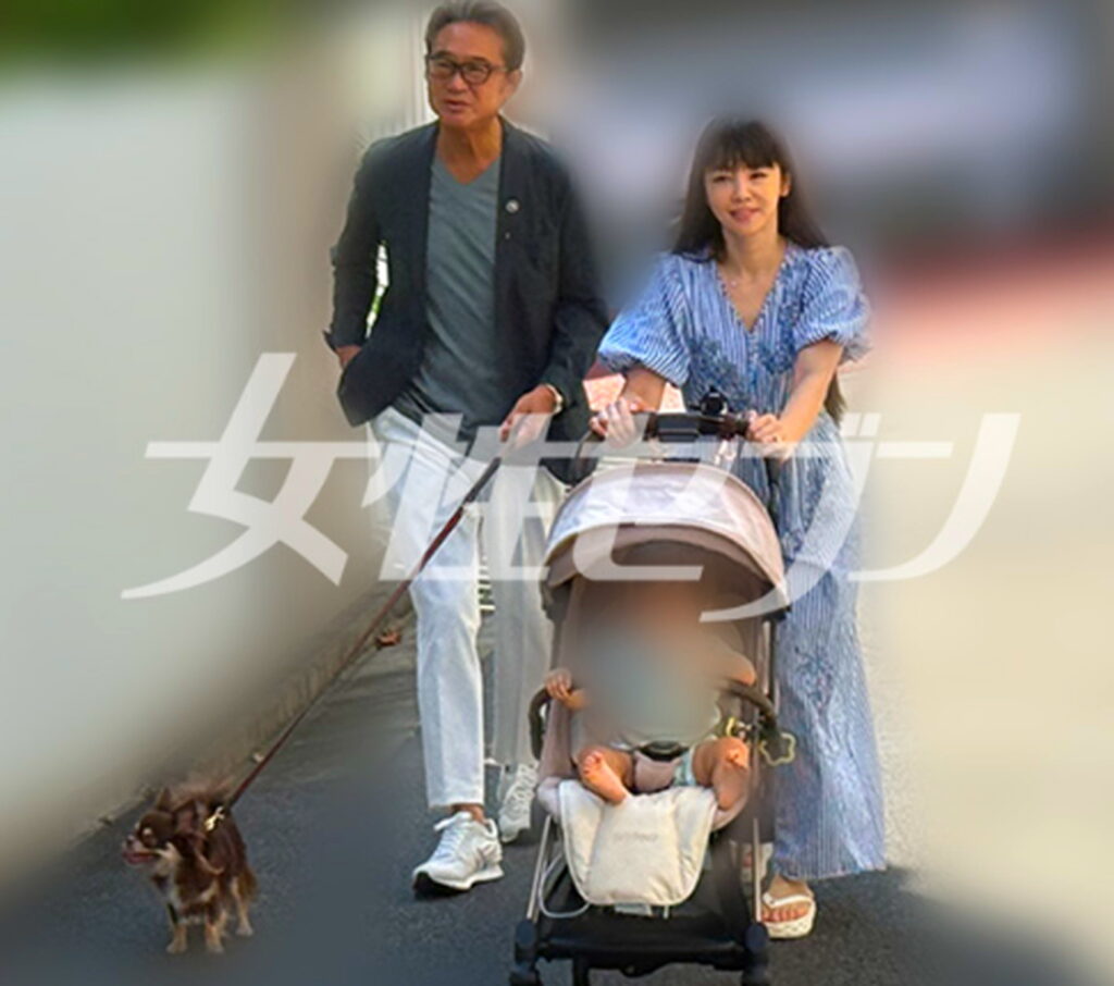 船越英一郎 再婚 嫁 松下萌子 出典：女性セブンより